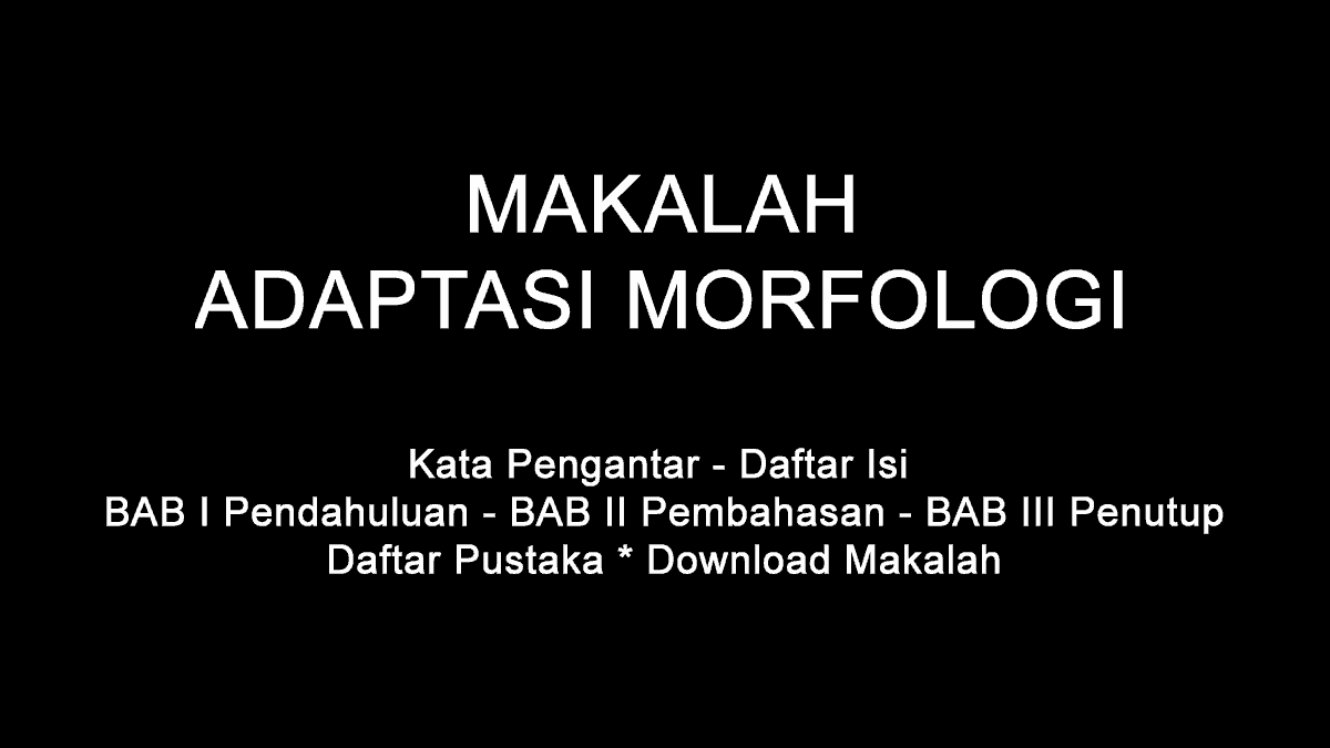 download pdf buku morfologi